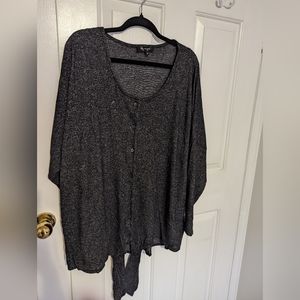 Lily Morgan Soft Grey Top with ties